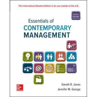 ISE Essentials Of Contemporary Management - Brochado - Gareth Jones ...