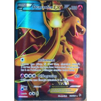 Carte Pokémon 100106 Dracaufeu Ex 180 Pv Full Art Série Xy étincelles Neuf Fr