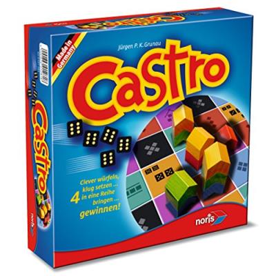 Noris - 606101281 - Jeu de la famille - Castro - Multicolore