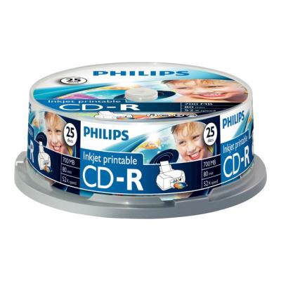 Philips CR7D5JB25 - CD-R x 25 - 700 MB - opslagmedia