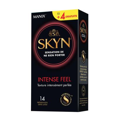 Préservatifs Manix Skyn Intense Feel 10+4