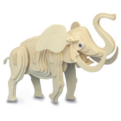 Maquette en bois - Éléphant