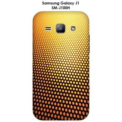 Coque Samsung Galaxy J1 - SM-J100H Dégradé or & noir