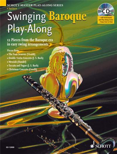 SWINGING BAROQUE PLAY-ALONG CLARINETTE +CD