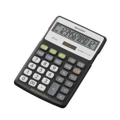 Sharp el-r287bbk calculatrice