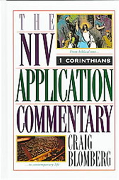 1 Corinthians the Niv Application Commentary, Niv Application Commentary Series