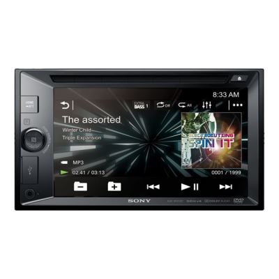 Sony XAV-W651BT - récepteur DVD - affichage 6.2 po - unité intégrée au tableau de bord - Double-Din