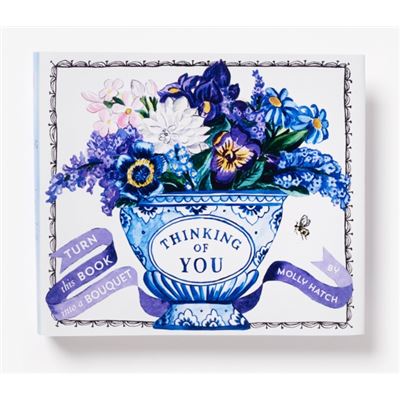 Bouquet In A Book Thinking Of You