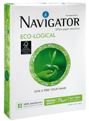 Navigator - Ramette Papier Eco-logical A4 75g Blanc