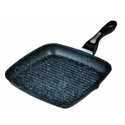 GSW 457293 POÊLE À GRILLER TITANIUM GRANIT EN FERROTHERM 28 CM