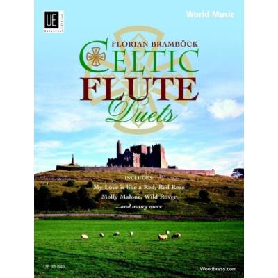 Partitions variété, pop, rock... UNIVERSAL EDITION CELTIC FLUTE DUETS Musique du monde