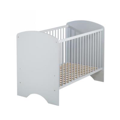 POYET MOTTE MOBILIER Lit Bébé Gris 120 x 60 cm