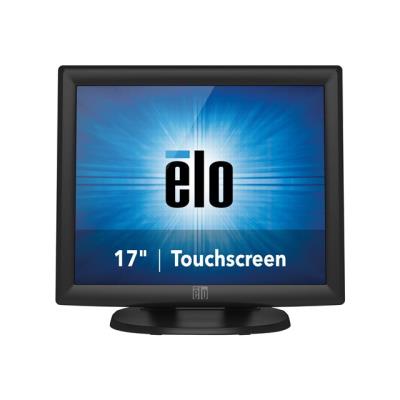 Elo Desktop Touchmonitors 1715L IntelliTouch - LED-monitor - 17 - aanraakscherm - 1280 x 1024 @ 75 Hz - 225 cd/m² - 1000:1 - 5 ms - VGA - donkergrijs