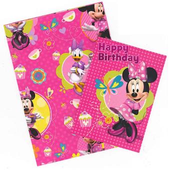 Minnie Mouse Carte Anniversaire Papier Cadeau Etiquette Autres Jeux Creatifs Achat Prix Fnac