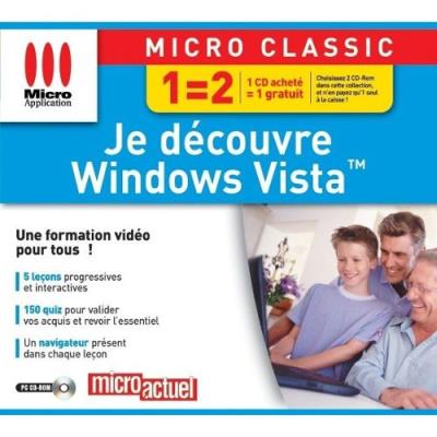 Micro Application - Je Découvre Windows Vista - Pc - Neuf