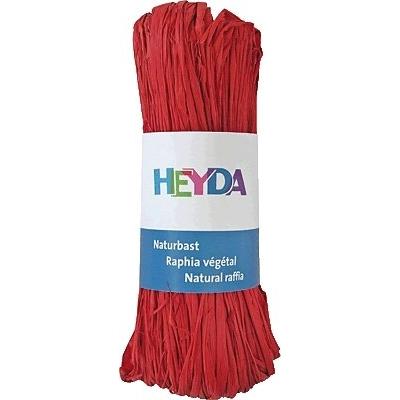 Heyda raphia naturel, rouge 204887791