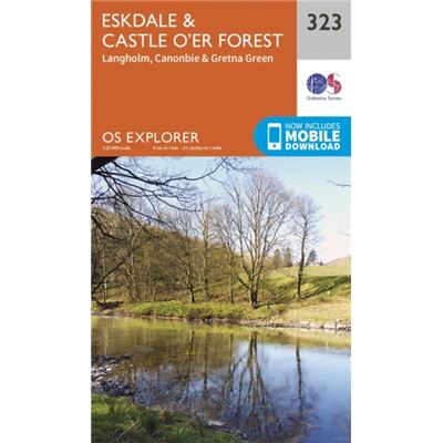 Os Explorer Map (323) Eskdale And Castle O'Er Forest (Map)