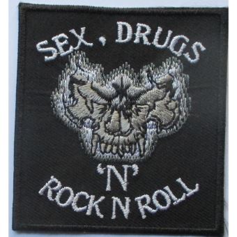 Écusson Thermocollant Brodé Motif Groupe Musical Rock'n'Roll - Pour Personnaliser Vestes, Sacs, Vêtements