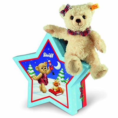 Steiff - 109959 - peluche - ours - clara dans sa boite étoile - blond