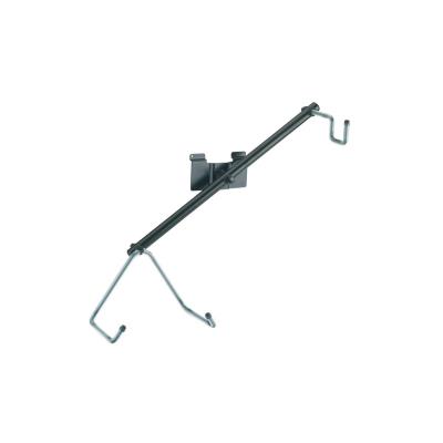 Accessoires guitares K&M 44186-000-55 BRAS SUPPORT MURAL NOIR POUR GUITARE ACOUSTIQUE Stands et repose-pied