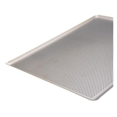 Plaque aluminium perforee 40x30.5(h)x1.5 cm