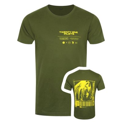 Twenty One Pilots T-Shirt Vulture Box Homme VertXL