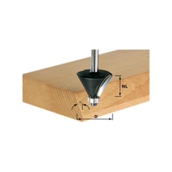Fraise à Chanfreiner Festool S8 HW 30° D25-KL OFK - Neuve - Réf 499800