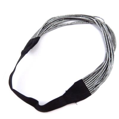 Serre-tête souple 'Scarlett' gris