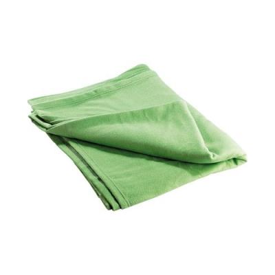 Couverture en viscose de bambou modèle vert olive