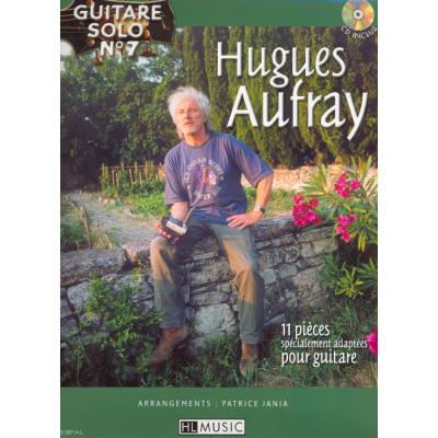 Partitions variété, pop, rock... LEMOINE AUFRAY HUGUES - GUITARE SOLO N°7 : HUGUES AUFRAY + CD - CHANT, GUITARE Guitare