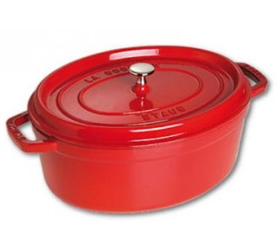 Staub - Cocotte ovale cerise 27 cm 3.2 L