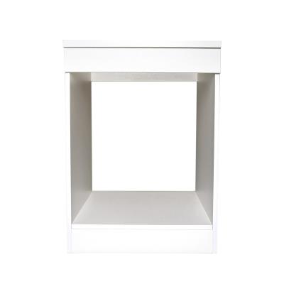 Brandy Best MPF60-B Meuble Plaque Four 60 cm Blanc