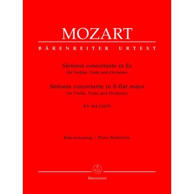 Partitions classique BARENREITER MOZART W.A. - SYMPHONIE CONCERTANTE EN MIB MAJEUR KV 364 (320D) - VIOLON, ALTO, PIAN0 Violon
