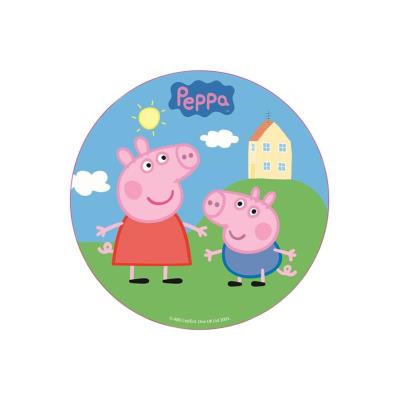 Disque en sucre Peppa Pig