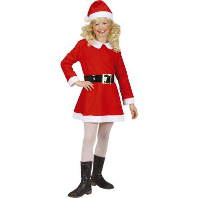 Déguisement de Mère Noël fille (8/10 ans - 140 cm)