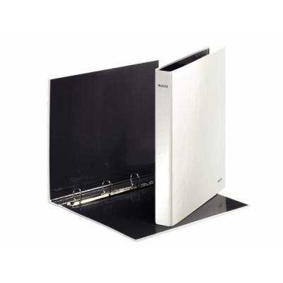 Classeur 4 Anneaux Wow - -diam&egrave;tre 25 Mm- Blanc - Leitz