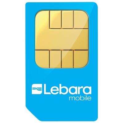 Lebara-mobile pre-paid sim-carte avec 10 guthaben - (7,50 startguthaben + 2,50 bonus pour que erste aufladung) via t-mobile netz