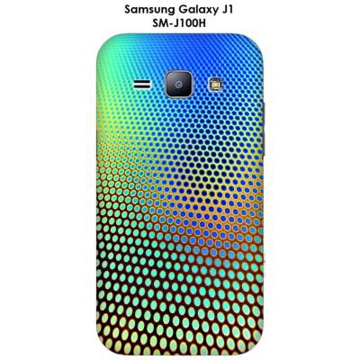 Coque Samsung Galaxy J1 - SM-J100H Dégradé bleu & marron