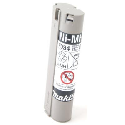 Makita 193888-6 7034 Batterie De Rechange Nimh 7,2 V 2,6 Ah