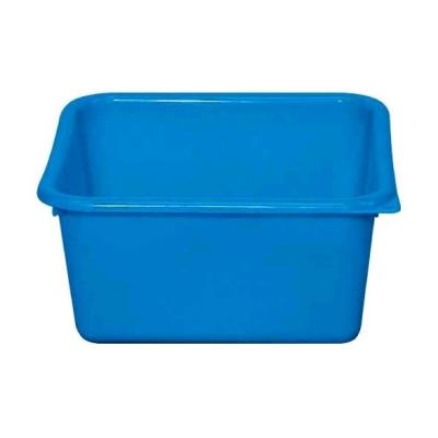 Aluminium Et Plastique Bleu Cuvette 32 Carre 8L5* *Rivaton