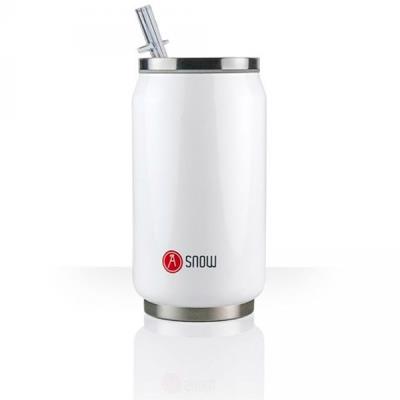 Canette isotherme 33cl blanc brillant A-1807