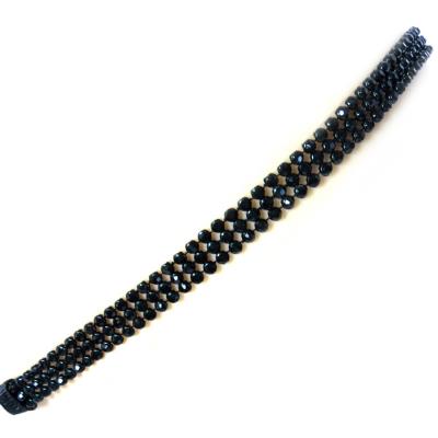 Bandeau souple 'Sissi' noir