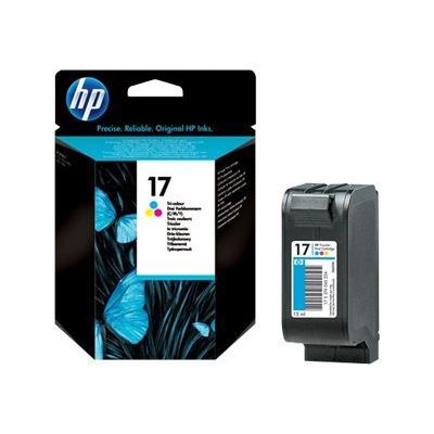 HP 17 - kleur (cyaan, magenta, geel) - origineel - inktcartridge