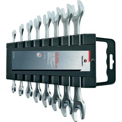 Lot de 8 clés à fourche double 6 à 22 mm