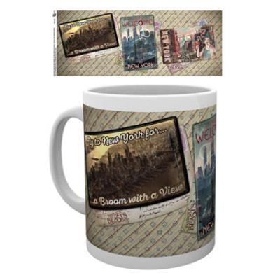 Tasse de ceramique Les Animaux fantastiques Cartes