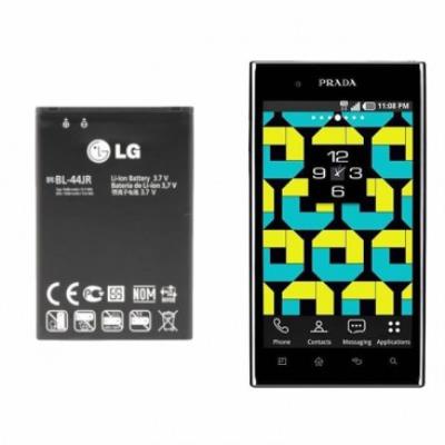 Batterie d'origine bl-44jr pour lg prada 3.0 p940
