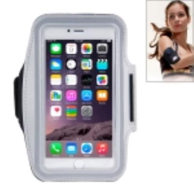 Iphone 6 Plus : Coque Brassard Sport Blanc