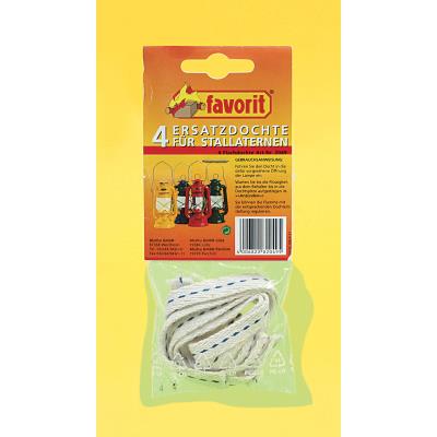 Sachet 4 mèches lampe tempête