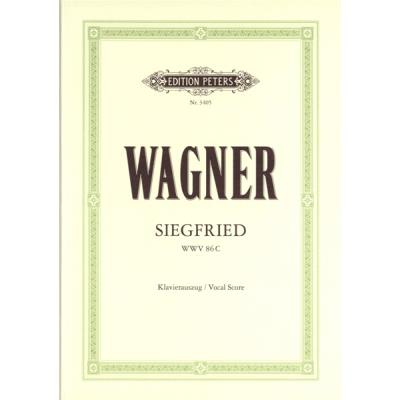 Partitions classique EDITION PETERS WAGNER RICHARD - SIEGFRIED - VOICE AND PIANO (PAR 10 MINIMUM) Choeur et ensemble vocal
