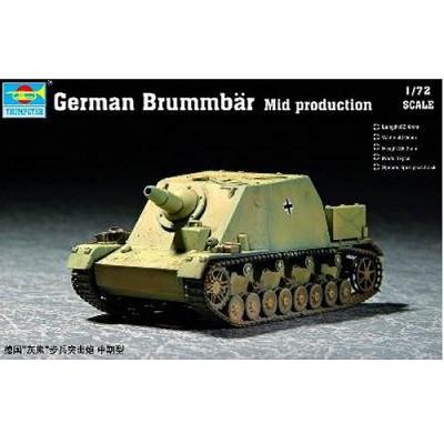 Trumpeter - Canon D'Assaut Allemand Brummbar (Milieu De Production)